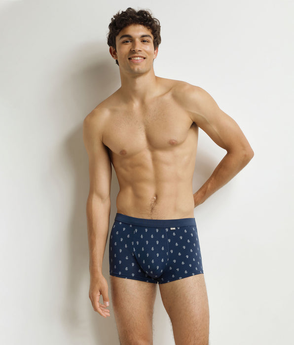 DIM Men's boxer shorts Black with Classic Cotton drops