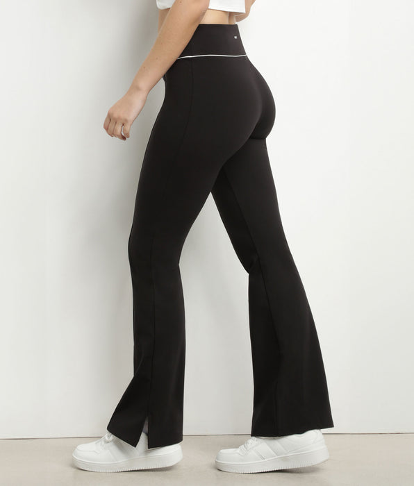 DIM Women's stretch jersey flared sports trousers Black Dim Move