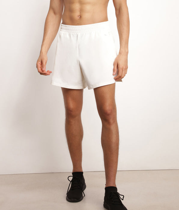 DIM Men's sport shorts in breathable fabric Ecru Dim Move