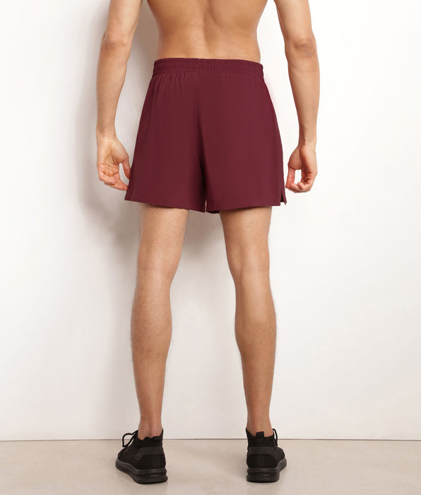 DIM Men's sports shorts in breathable Bordeaux fabric Dim Move