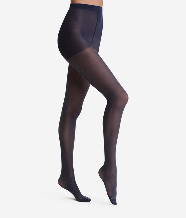 DIM Dim Style navy gloss semi-opaque tights