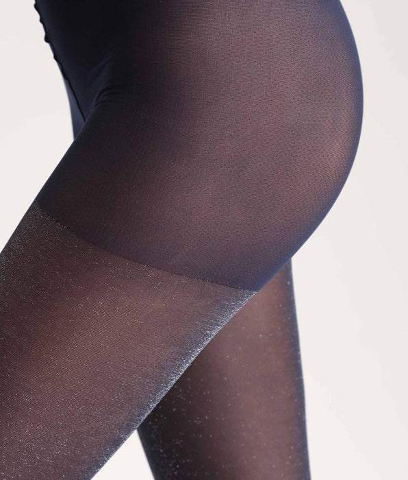 DIM Dim Style navy gloss semi-opaque tights