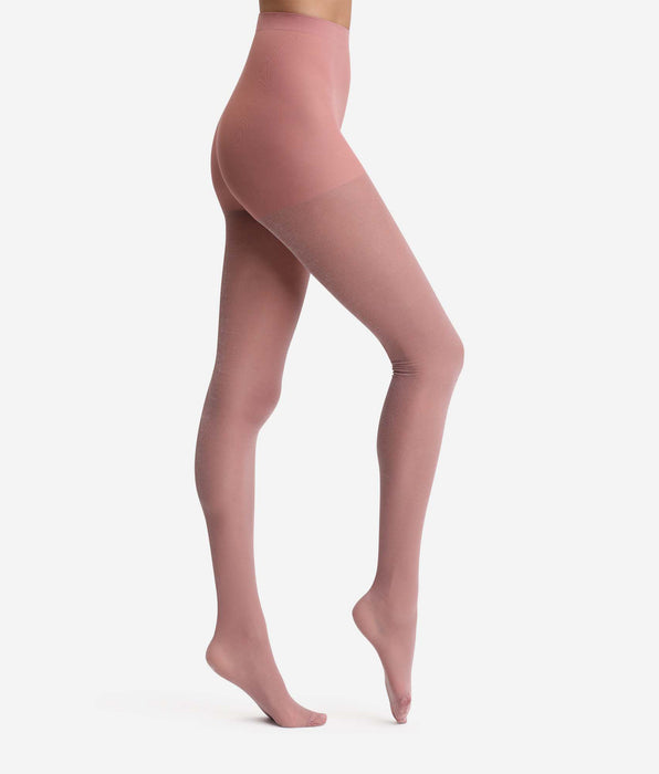 DIM Semi-opaque shiny pale pink tights Dim Style
