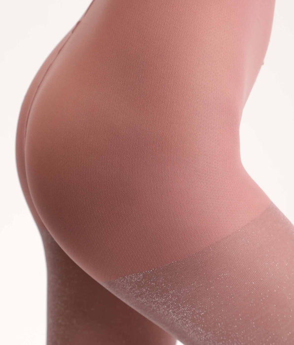 DIM Semi-opaque shiny pale pink tights Dim Style