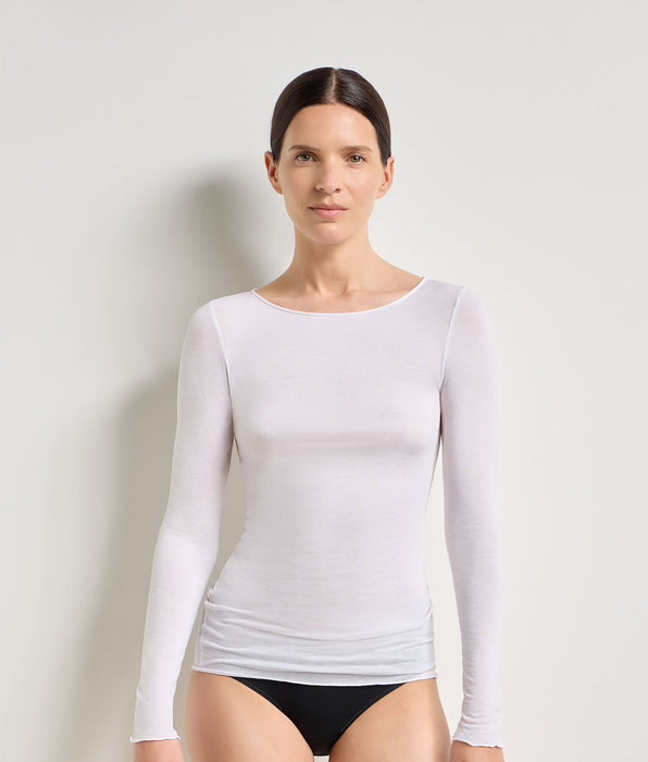 DIM Thermal Light white crew-neck T-shirt