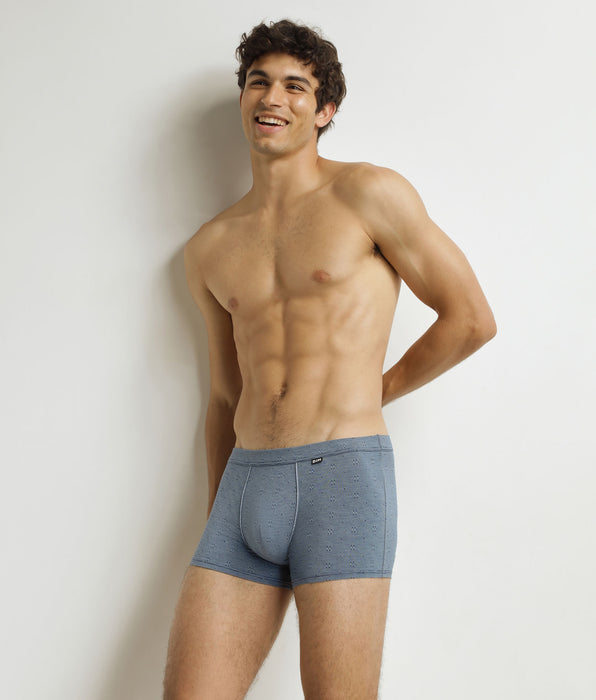 DIM Men's Boxer Brief Blue Dim Classic Cotton Modal