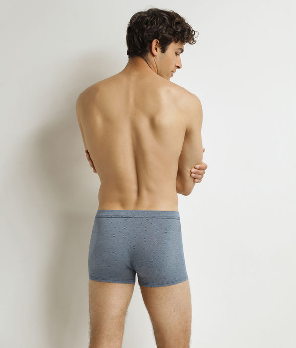 DIM Men's Boxer Brief Blue Dim Classic Cotton Modal