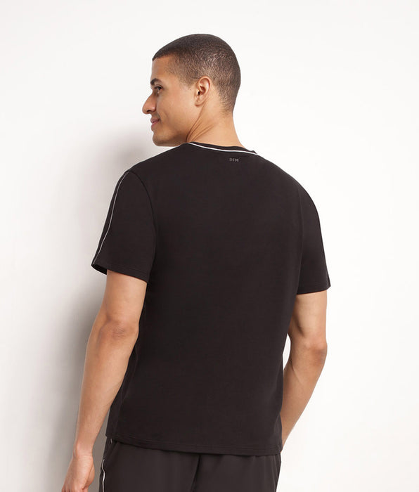 DIM Men's thermoregulating jersey sports T-shirt Black Dim Move
