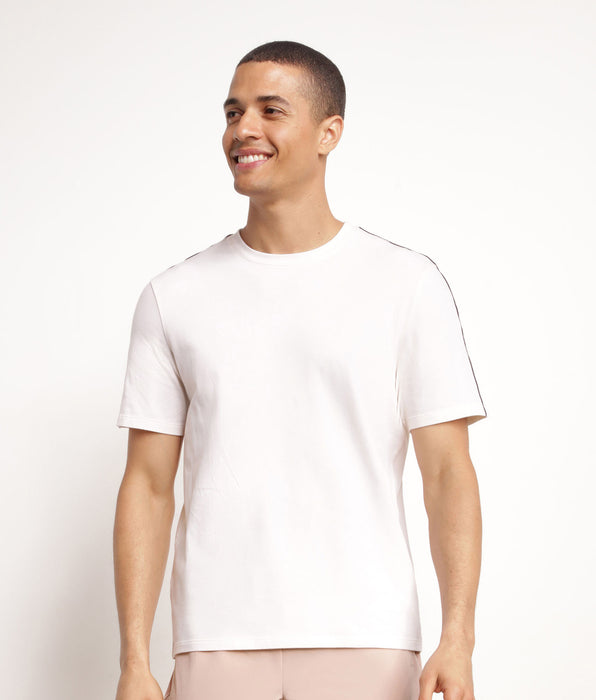 DIM Men's thermoregulating jersey sports T-shirt Ecru Dim Move
