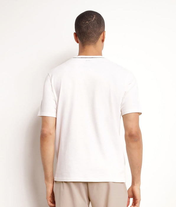 DIM Men's thermoregulating jersey sports T-shirt Ecru Dim Move