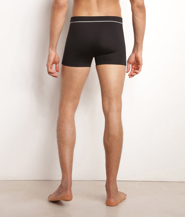 DIM Men's swimming costume in black microfibre Dim Move