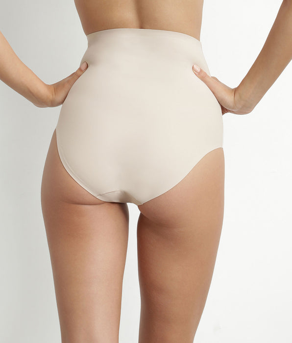 DIM Seamless High-Waist Sculpting Effect Briefs for Women in Nude – Dim Silhouette Invisible