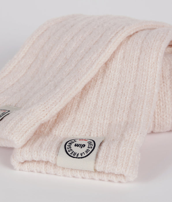 DIM Women's pink ribbed socks Dim x Ines de La Fressange