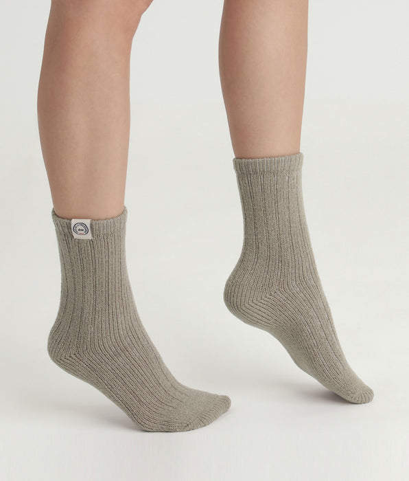 DIM Fungi ribbed women's sock Dim x Inès de La Fressange