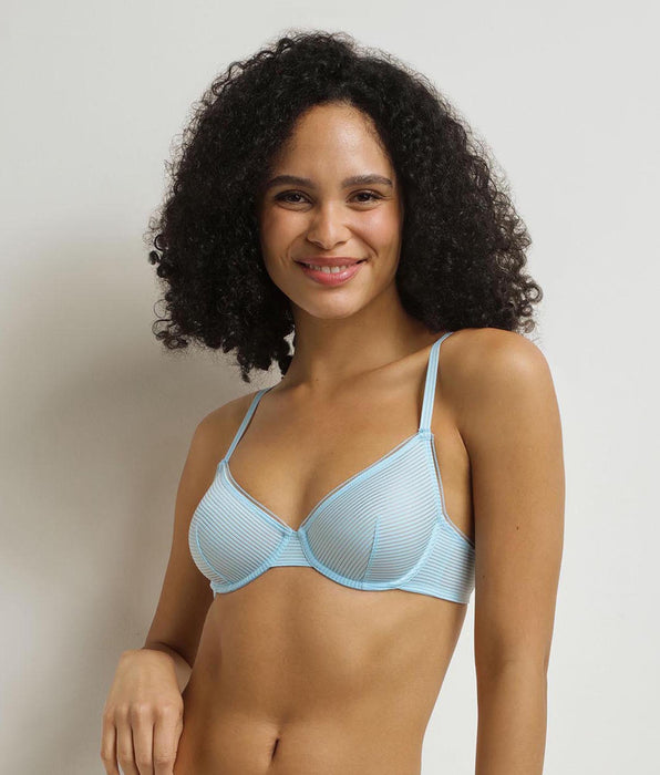 DIM Blue corbeille bra Dim x Ines de La Fressange