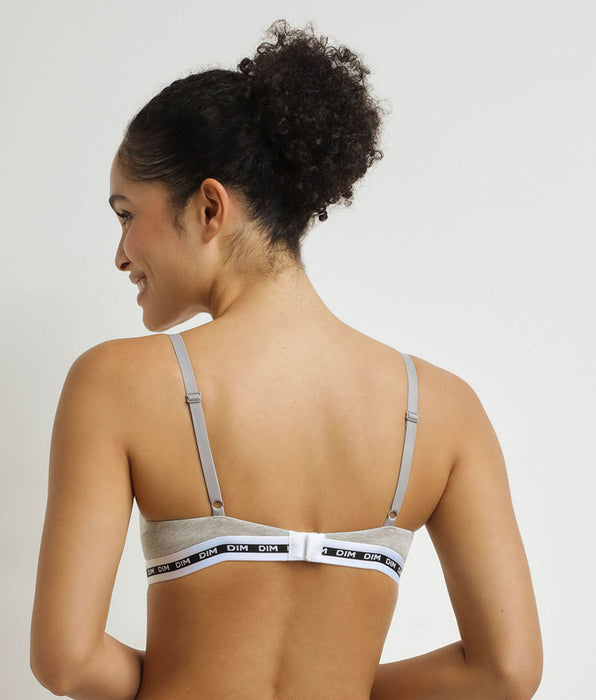DIM Dim Icons Grey underwired basket bra