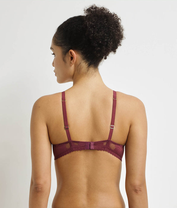 DIM Fig Art Flowers underwired basket bra