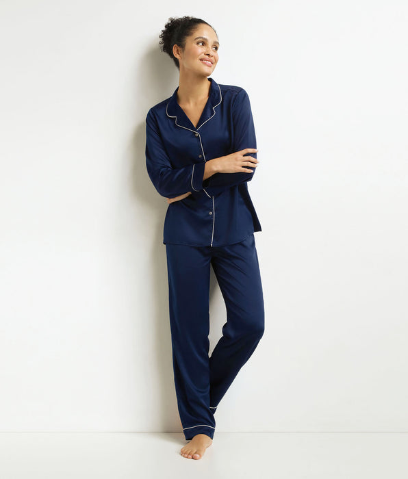 DIM Women's pyjama trouser set Midnight Blue Don't Disturb