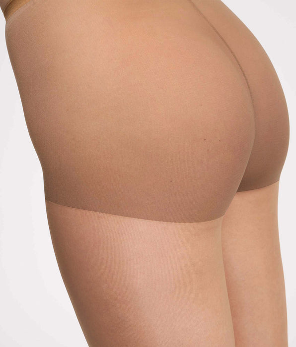 DIM Sheer no-show tights, medium dark Nude