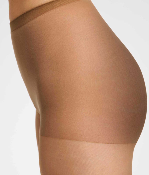 DIM Sheer Nude Brown Tights with Invisible Finish
