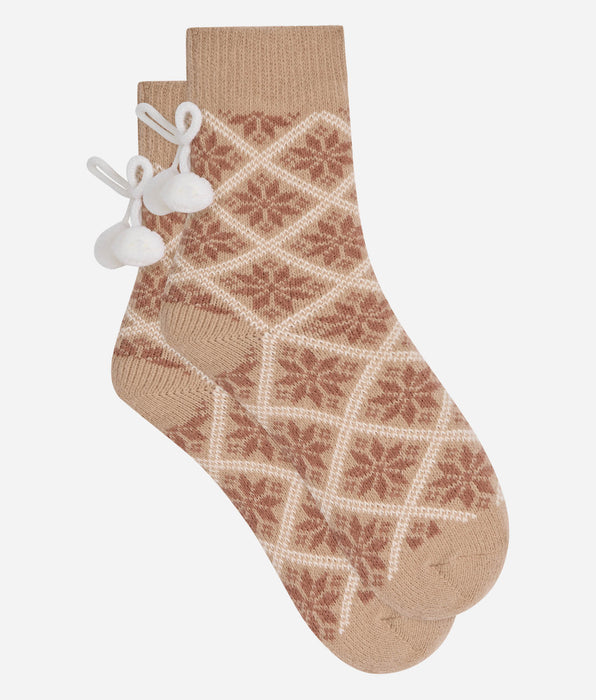DIM Women's navy blue Cocoon socks