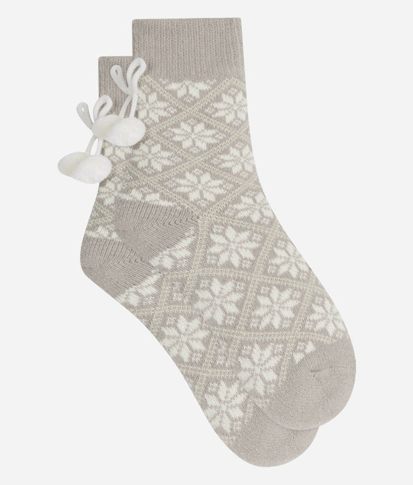 DIM Women's steel grey Cocoon socks