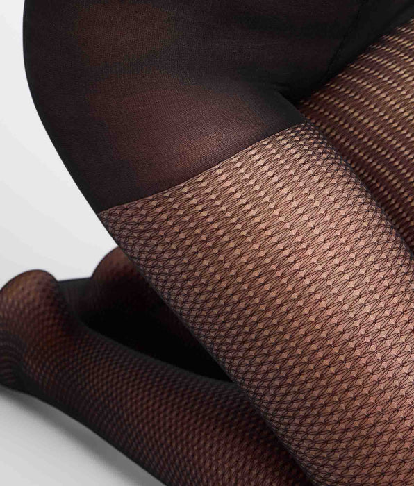 DIM Style Black Diamond Fancy Tights