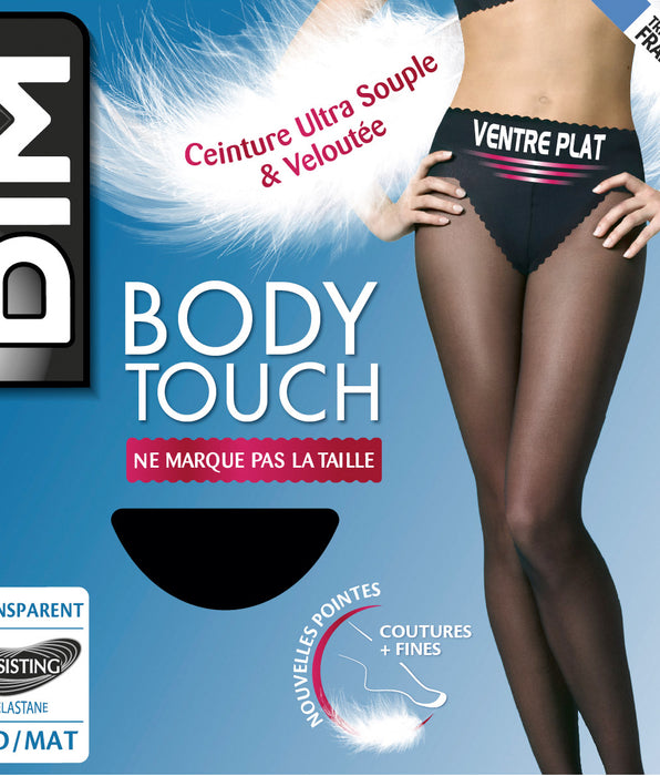 DIM Black Body Touch Ventre Plat 20 tummy-flattening tights