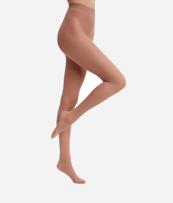 DIM Velvety opaque tights Cognac 50D Dim