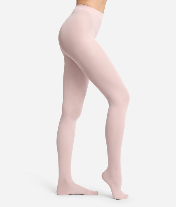 DIM Ballet Pink comfort waistband tights 50D Opaque Velouté