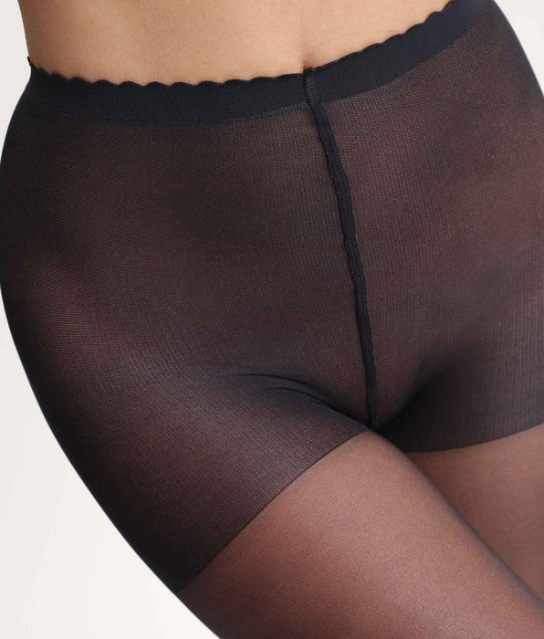 DIM Body Touch Dim 17D Black transparent veil tights