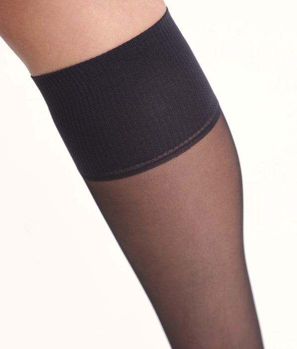 DIM Beauty Resist 20D Black Sheer Knee Highs 3 Pack