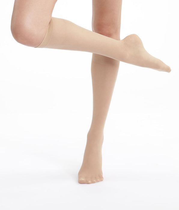 DIM Pack of 4 EcoDIM semi-opaque 28D capri knee-highs