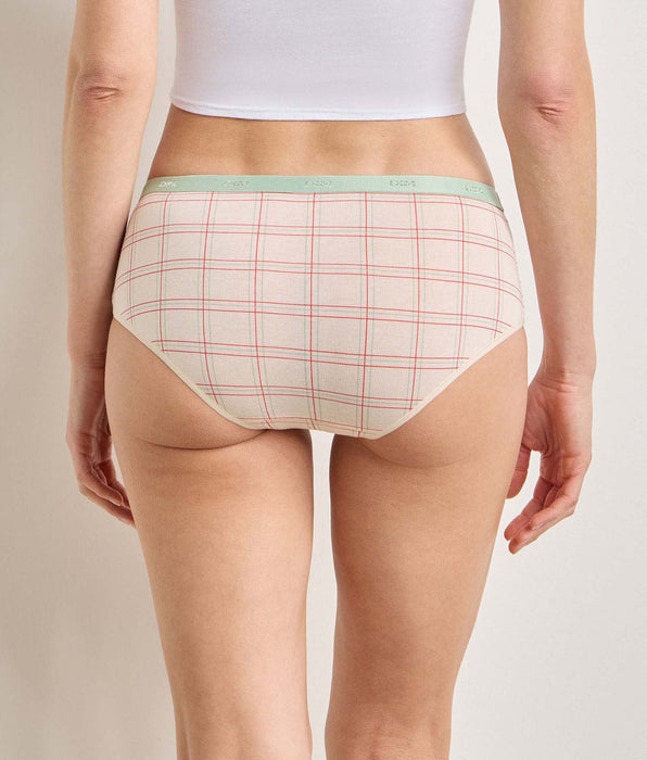 DIM Pack of 3 soft floral shorties Les Pockets Coton