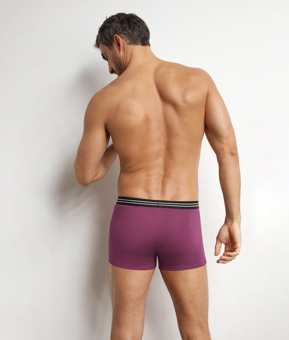 DIM Pack of 4 Fusion EcoDim men's stretch cotton boxer shorts