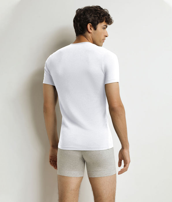 DIM Men's short-sleeved T-shirt White Dim Thermal