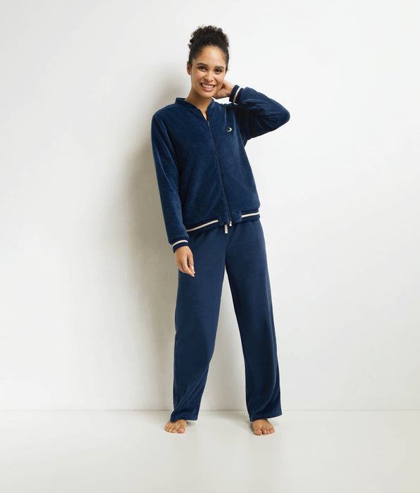 DIM Women's pyjama trouser set Midnight Blue Dim