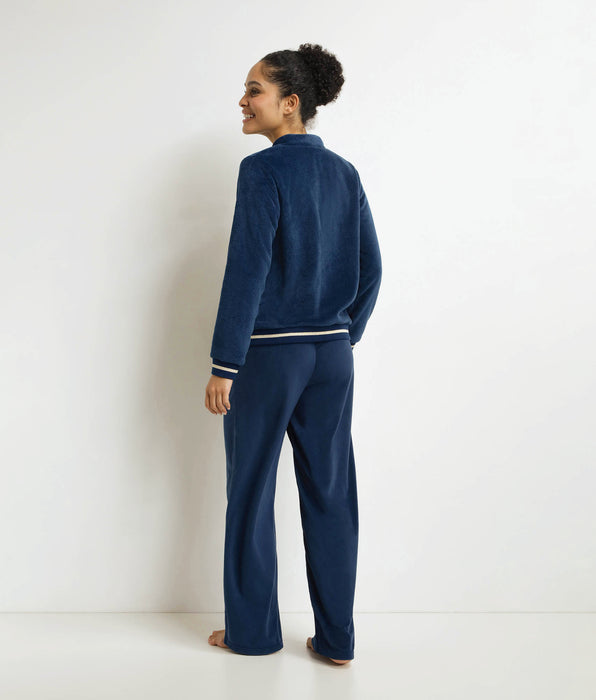 DIM Women's pyjama trouser set Midnight Blue Dim