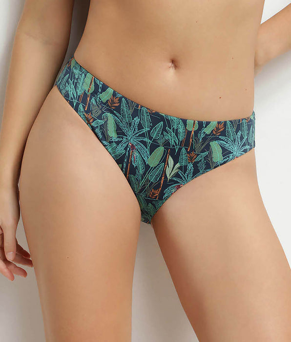 DIM Dim Swimwear Tropical patterned bikini bottoms