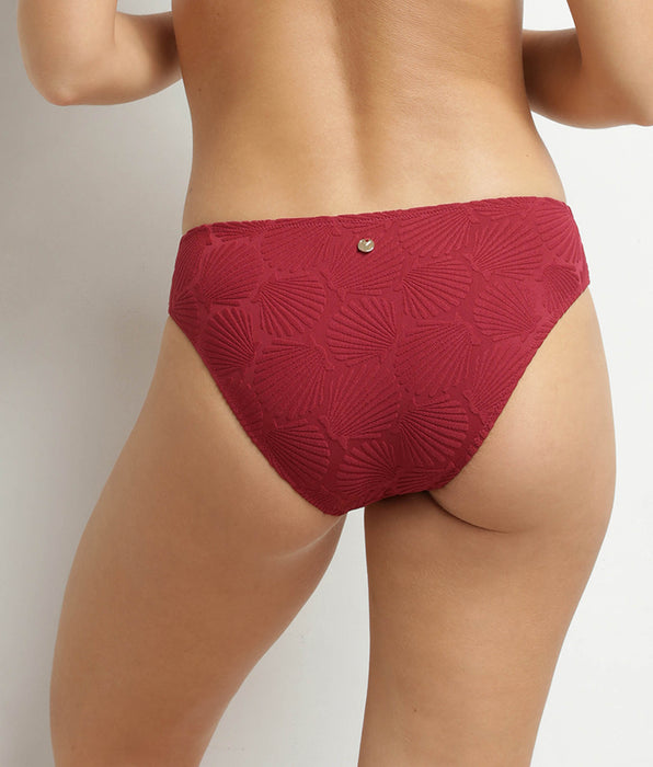 DIM Dim Swimwear shell print midi briefs