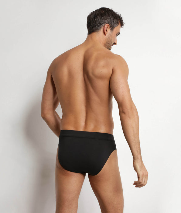 DIM Men's modal cotton briefs Black Dim Gentleman
