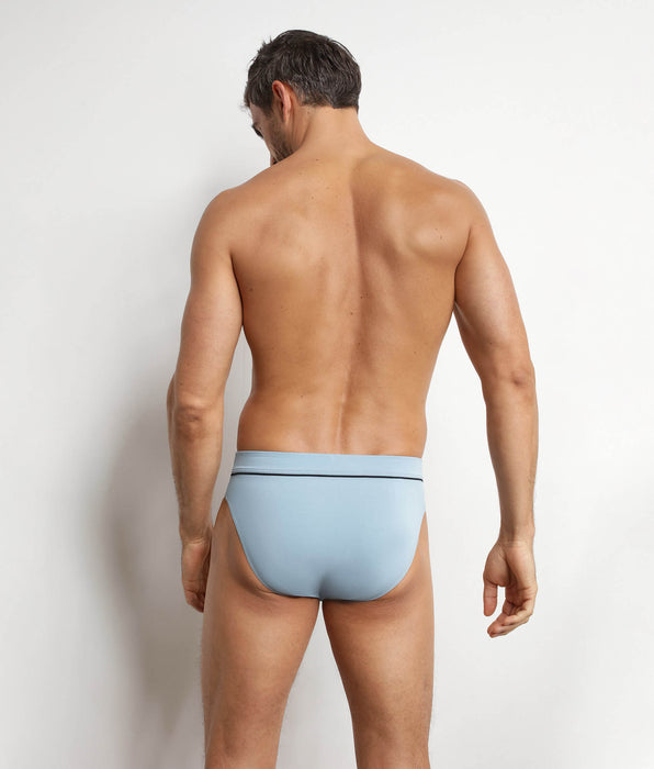 DIM Dim Gentleman men's modal cotton briefs in Azure Blue