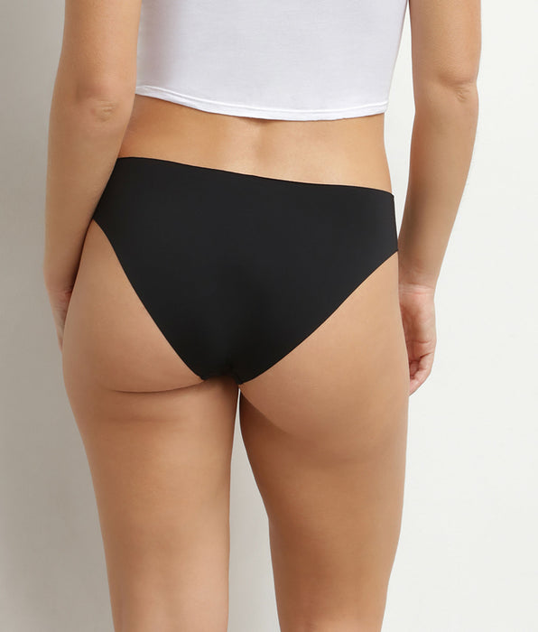 DIM Dim Black Microfibre Invisible Women's Briefs