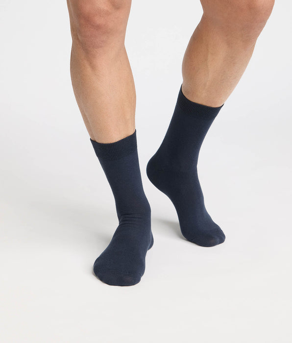 DIM Men’s navy blue candy socks Cotton Fancy