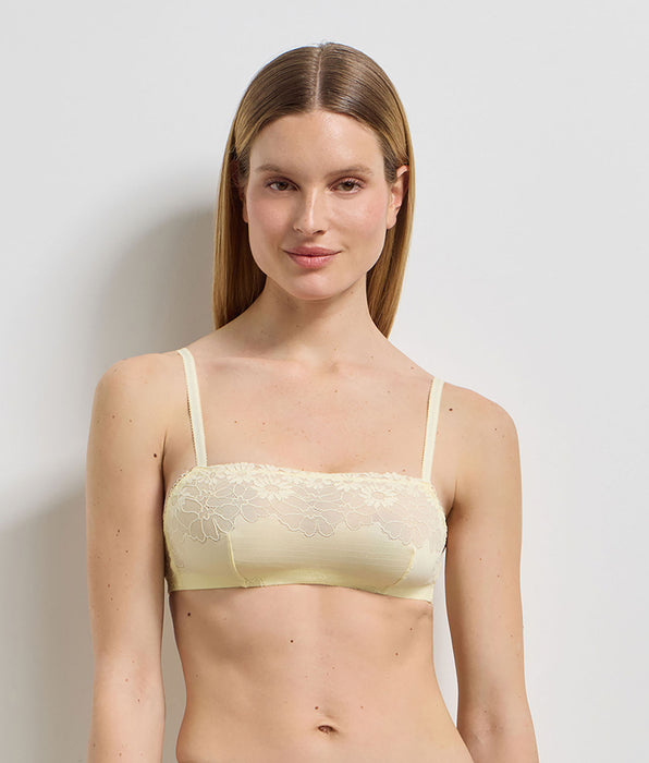 DIM Vanilla wireless soft bralette Slow Days Fresh Vibes