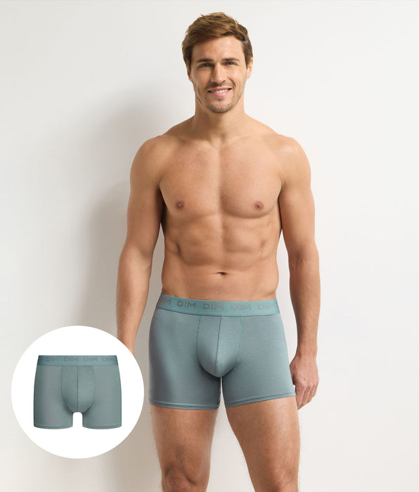 DIM Men’s blue-grey Ultra Stretch boxer briefs